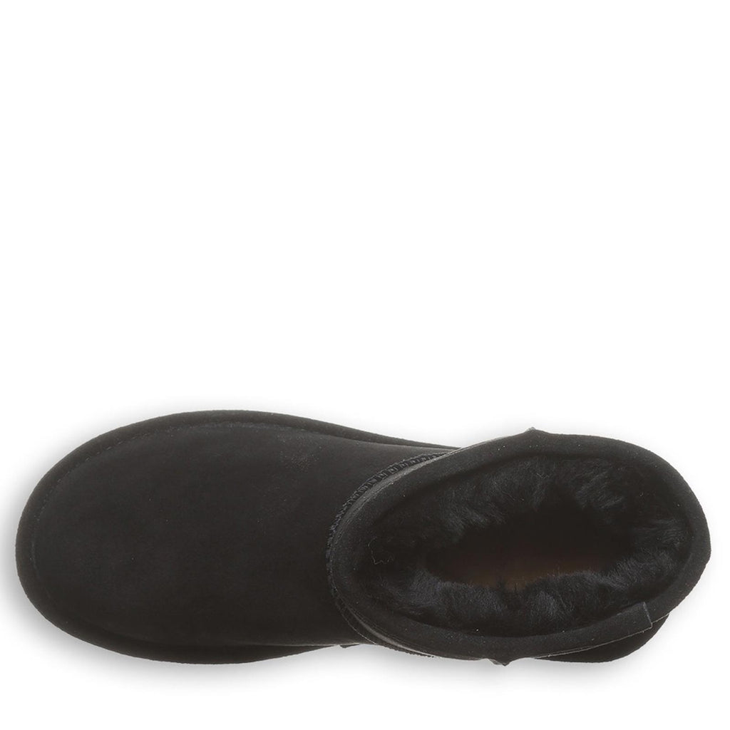 BearPaw Alyssa Suede Ankle Boots in Black, NWT, Size 11