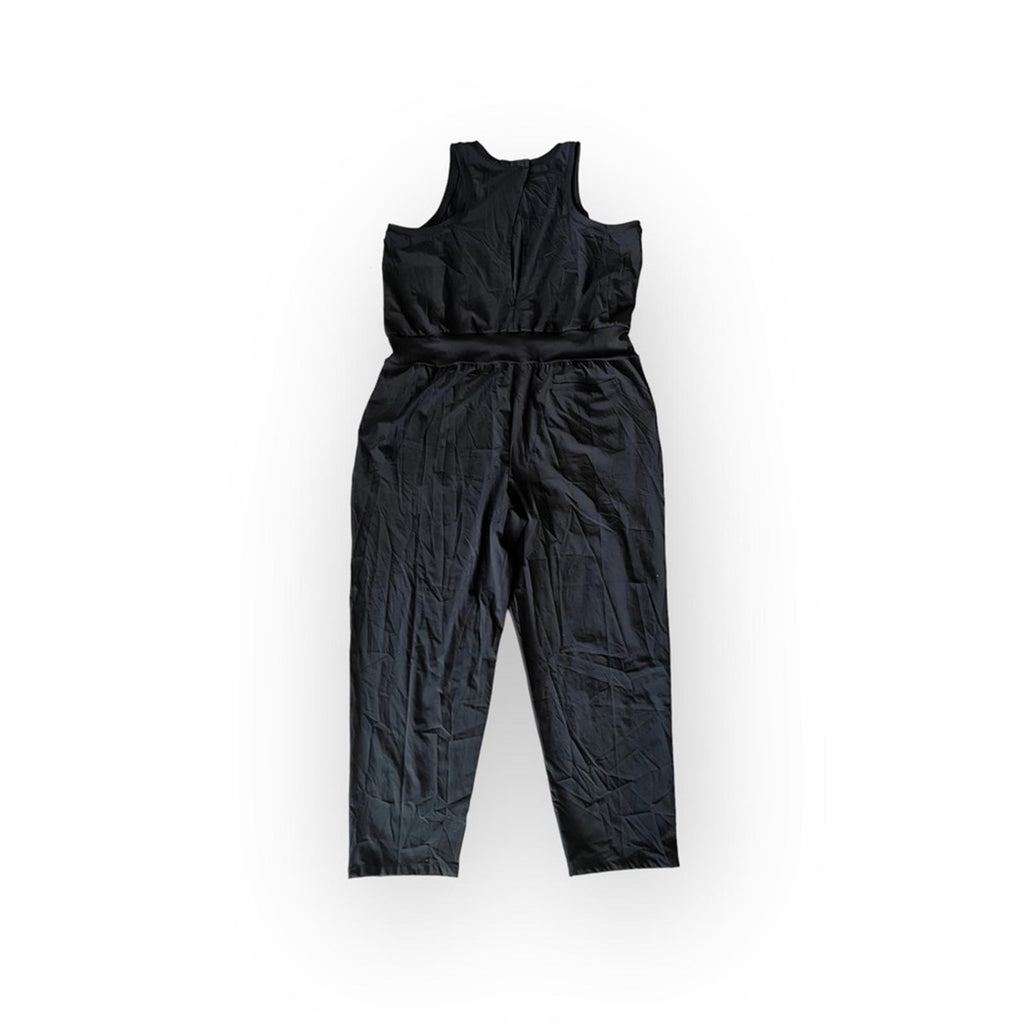 NEW Zella Pursuit Sleeveless Jumpsuit in Black, Plus Size 2X New w/Tag