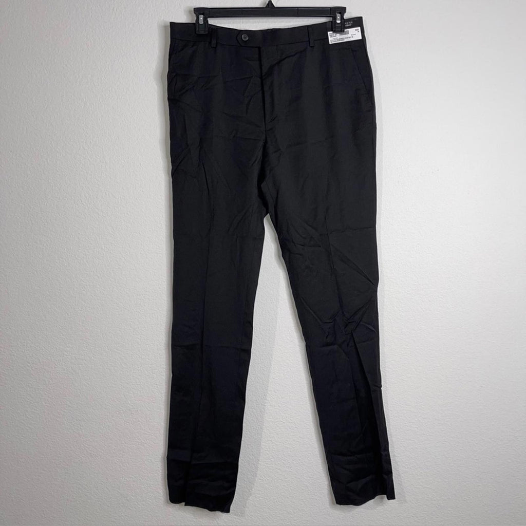 Awearness Kenneth Cole Modern Fit Suit Separates Pants Black, Size 36 NEW w/Tag