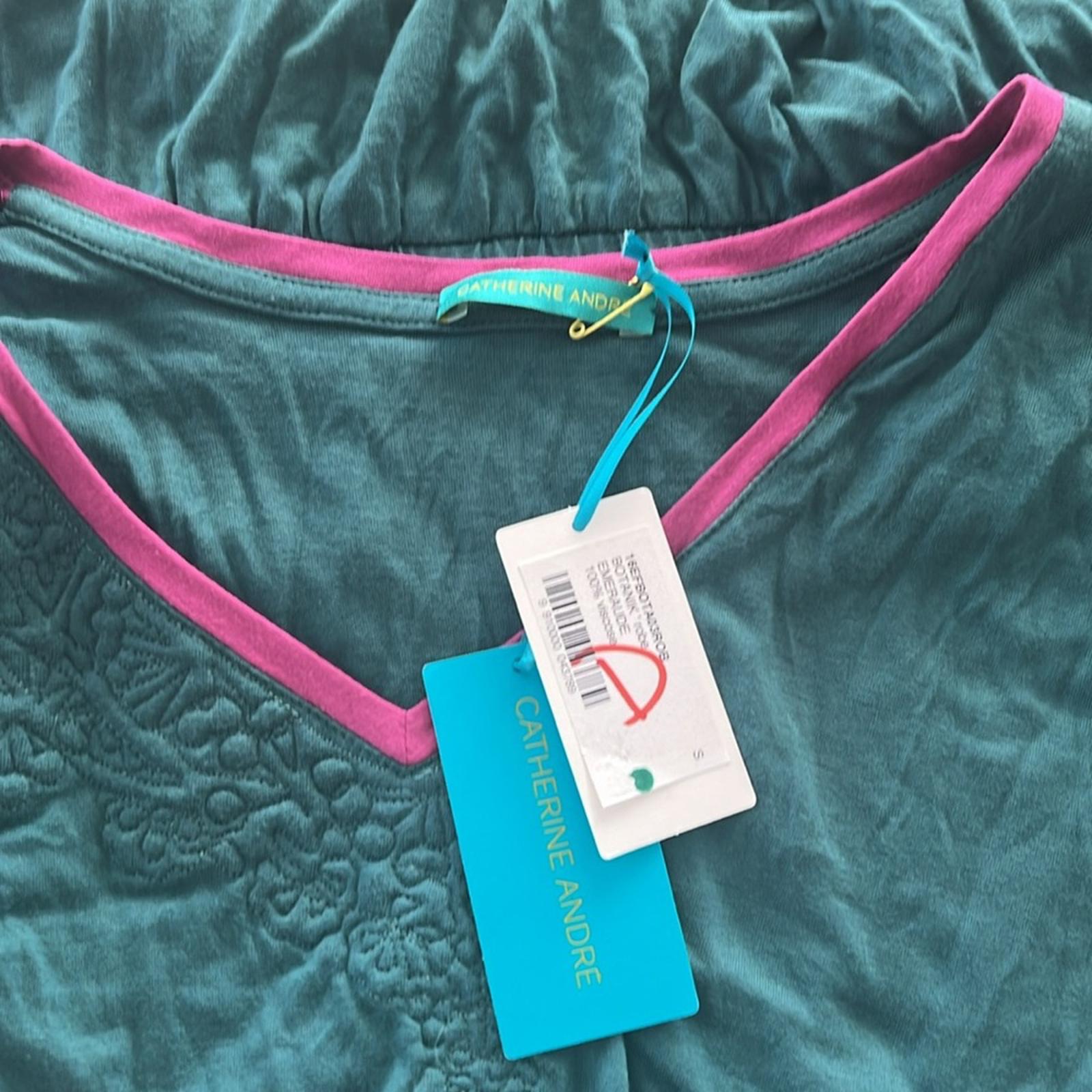 Catherine Andre Botanik Dress, Green Size S New w/Tag