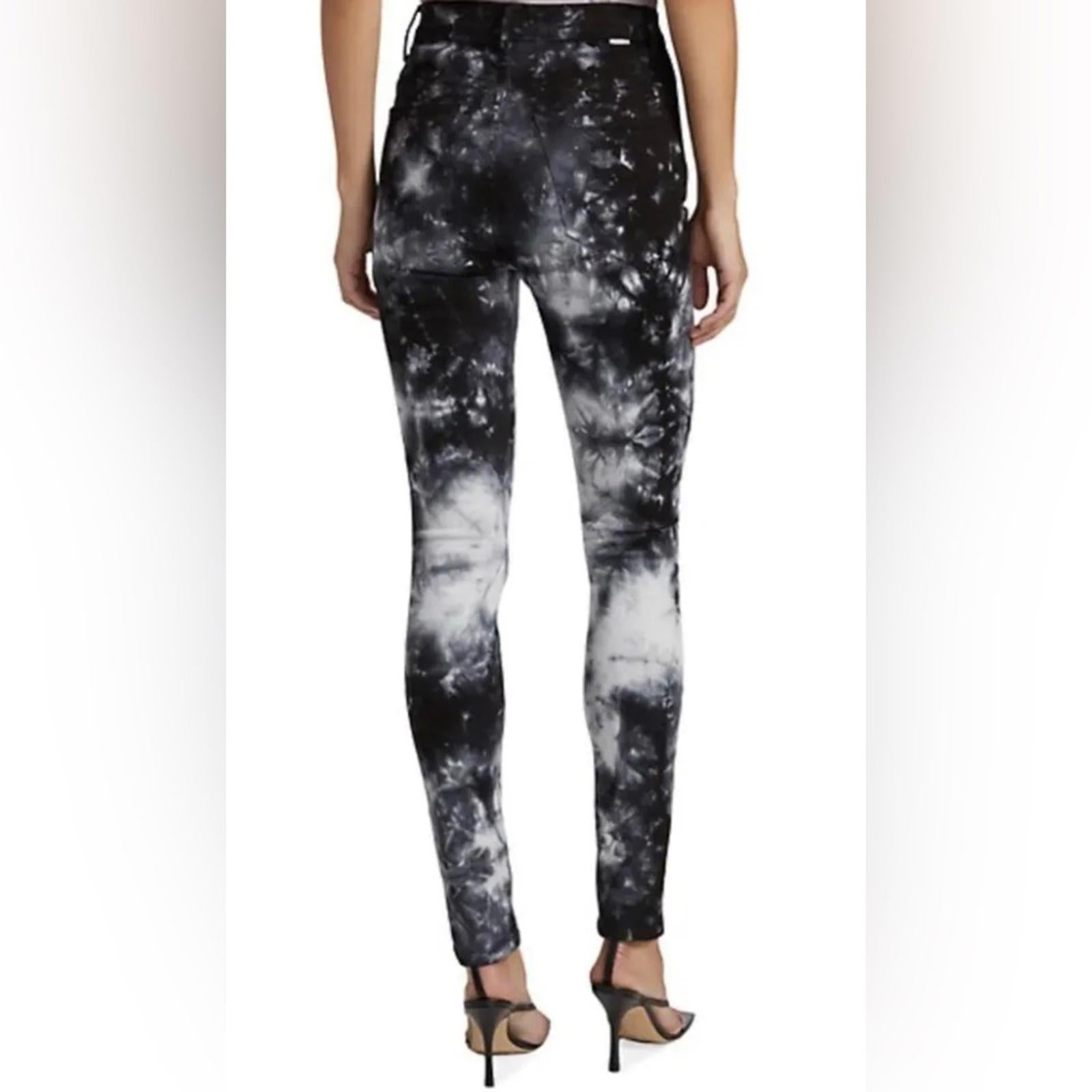 MOTHER The Super Swooner Tie Dye Ankle Skinny Jeans, NEW, Size 32