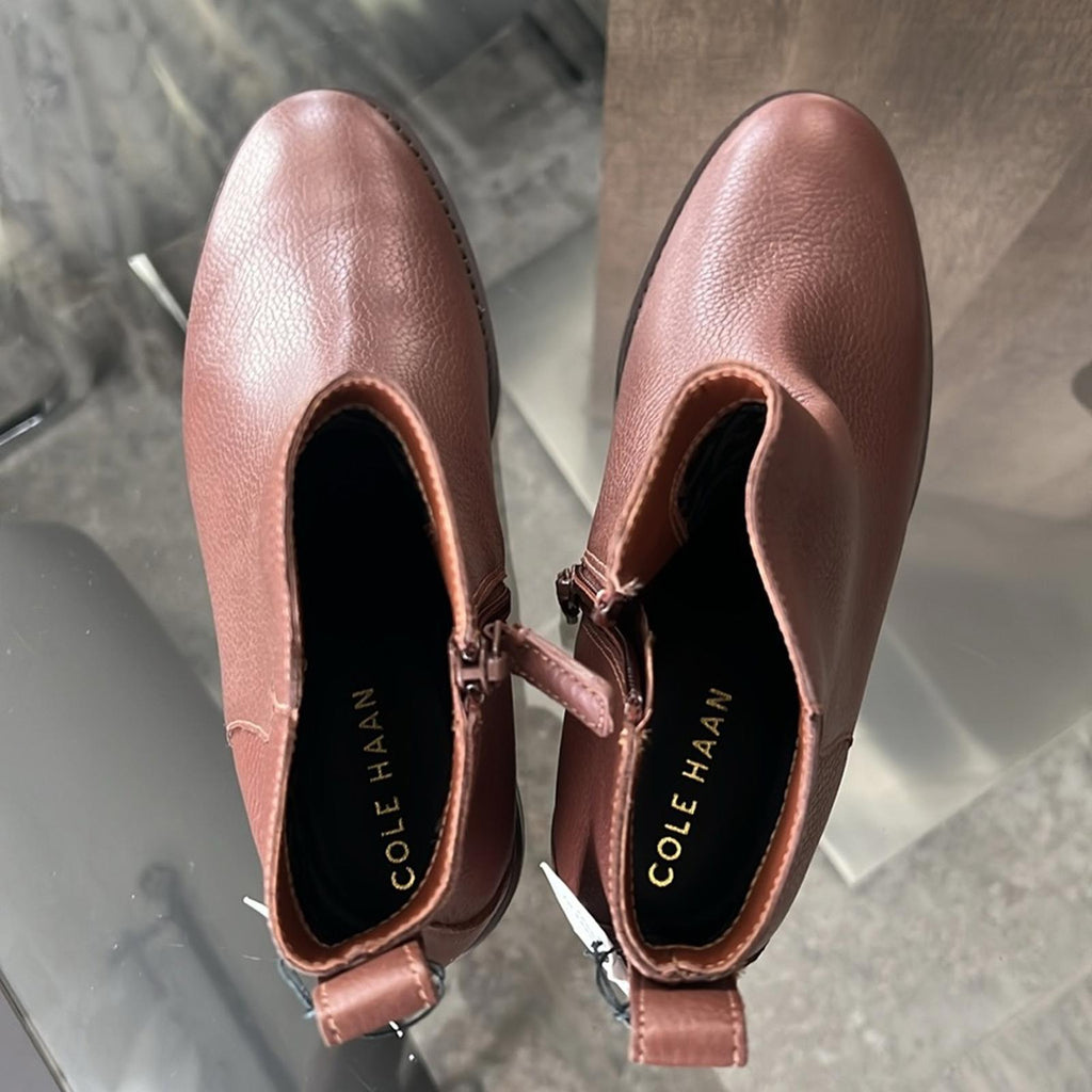 Cole Haan Waterproof River Chelsea Bootie, Brown Size 6 New w/Tag