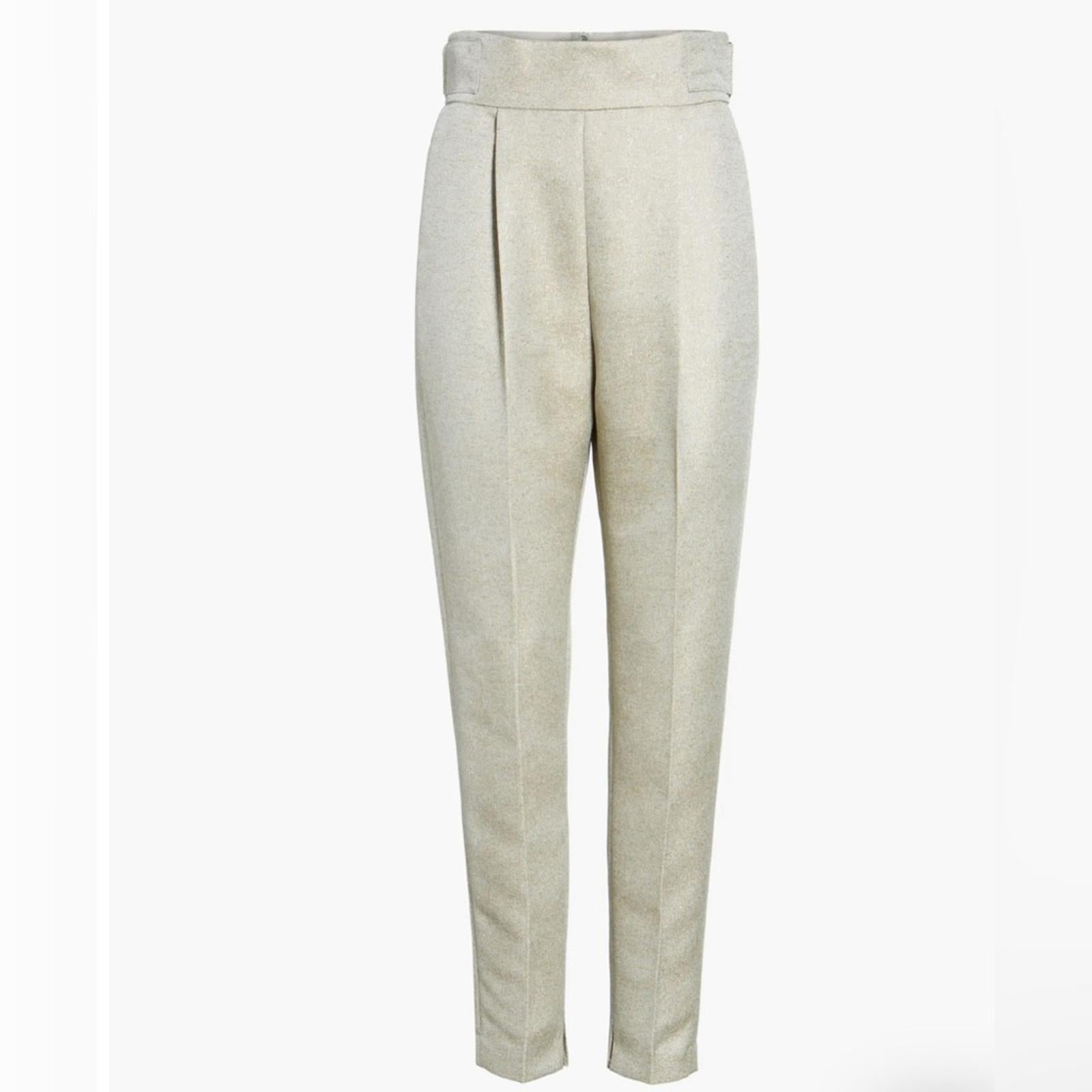 ELLIATT Valencia High Waist Ankle Skinny Pants in Sage, Size XS New w/Tag