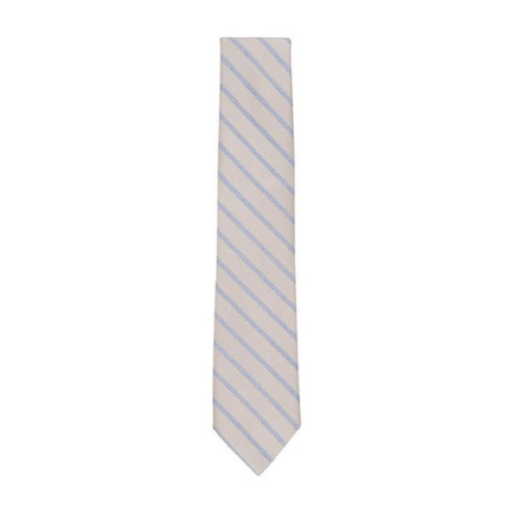 Michael Kors Men's Bahr Stripe Tie in Champagne, One Size, NWT
