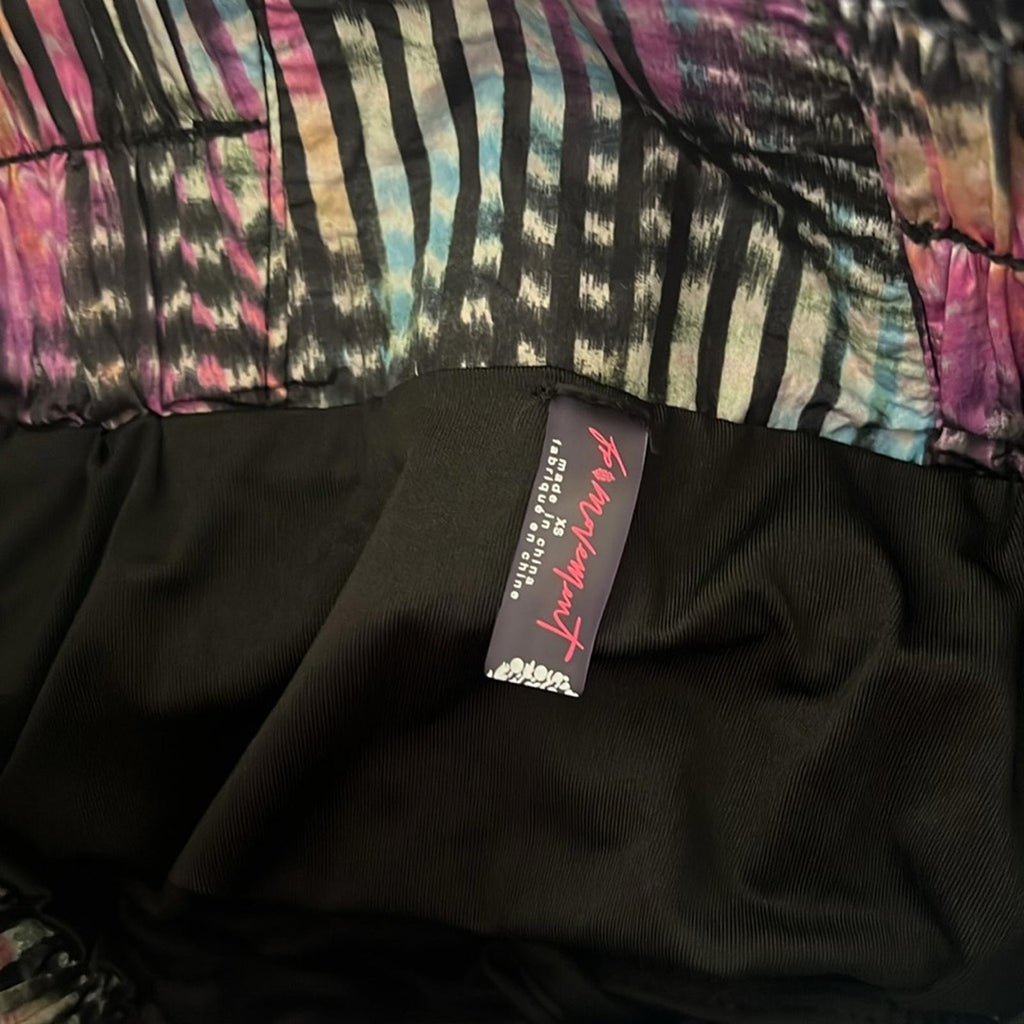 Free People Movement The Way Home Printed Shell Running Shorts, Size XS NWT