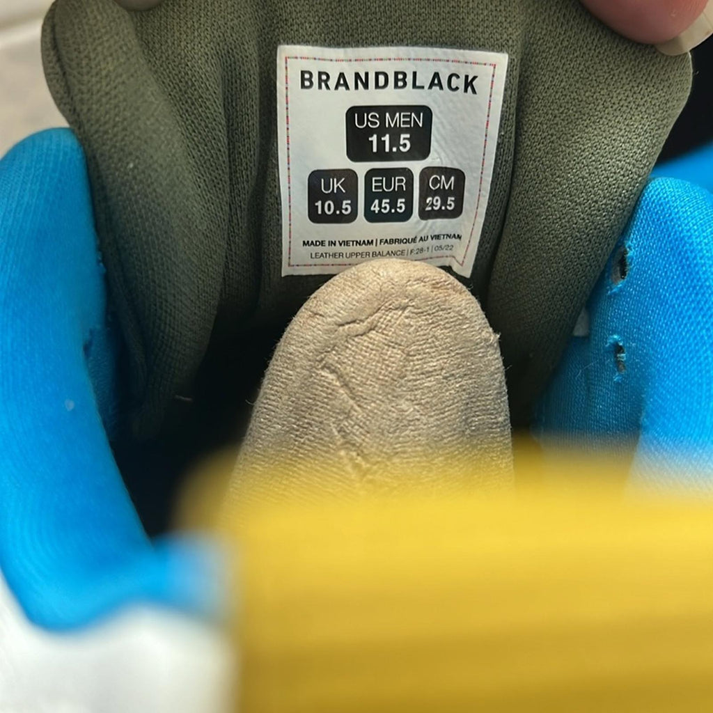 Brandblack Villain Unisex Low-Top Sneakers, Size 11.5 New in Box