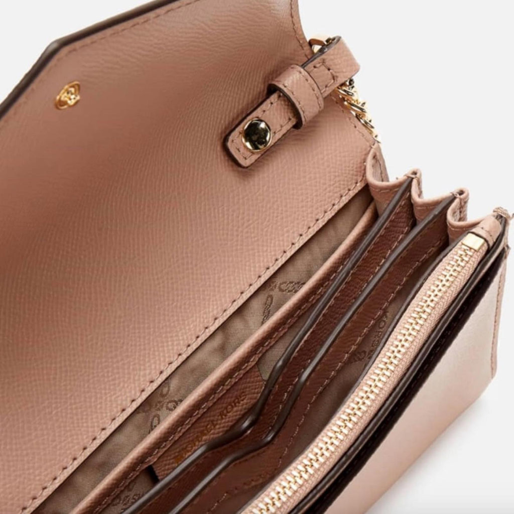 Michael Kors Jet Set Charm Envelope Phone Crossbody, Soft Pink New w/Tag $198