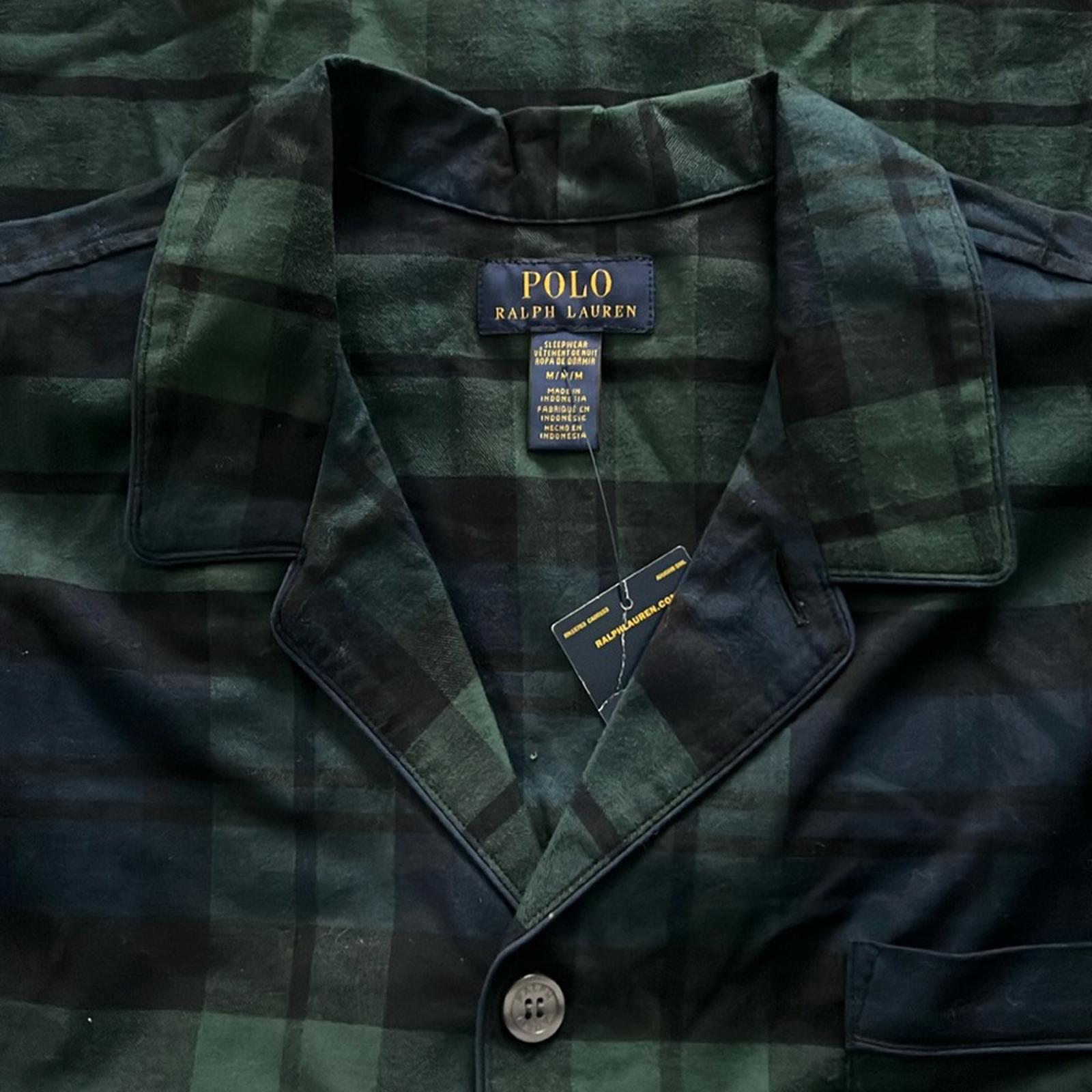 Polo Ralph Lauren Men's Flannel Pajama Top, Size M New w/Tag