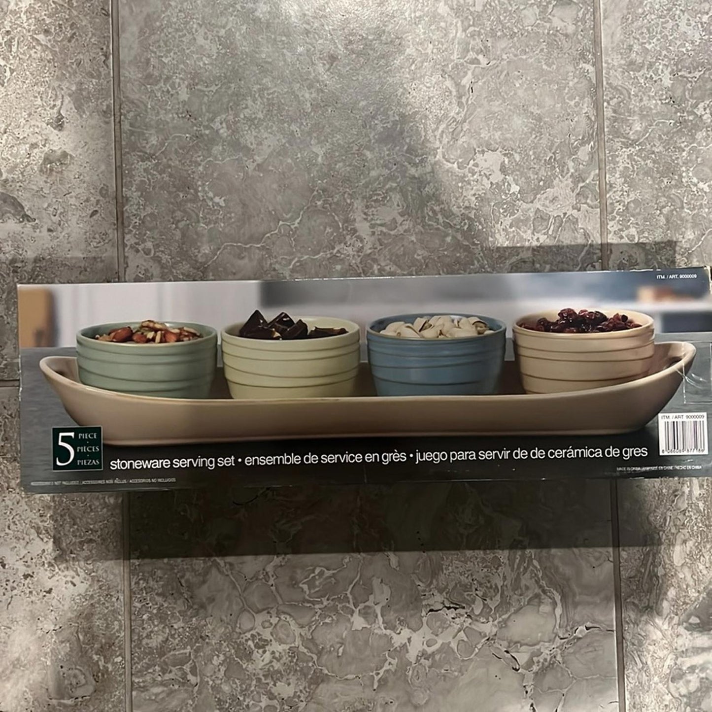 5-Piece Stoneware Serving Set (New in Box)