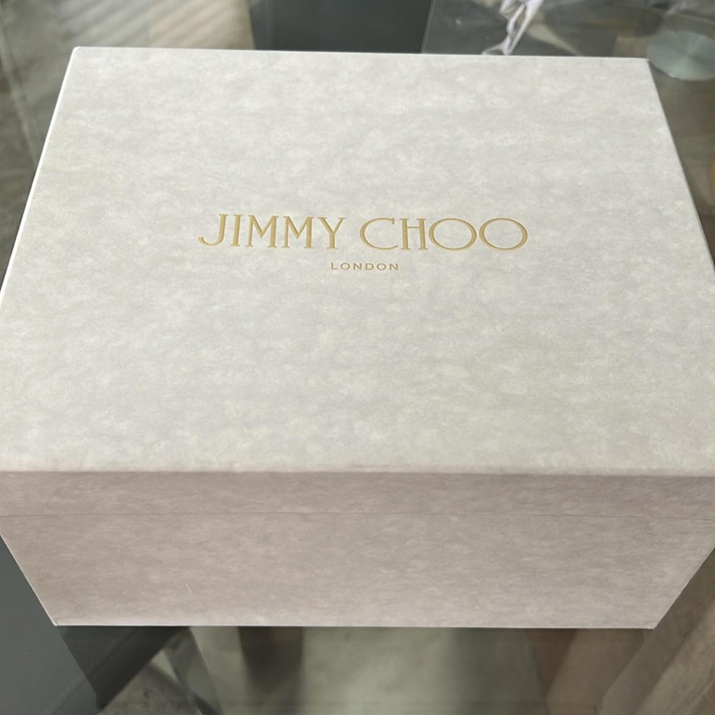 NEW Jimmy Choo Bonny All-Over Crystal Mini Top Handle Bag, New w/Tag in Box