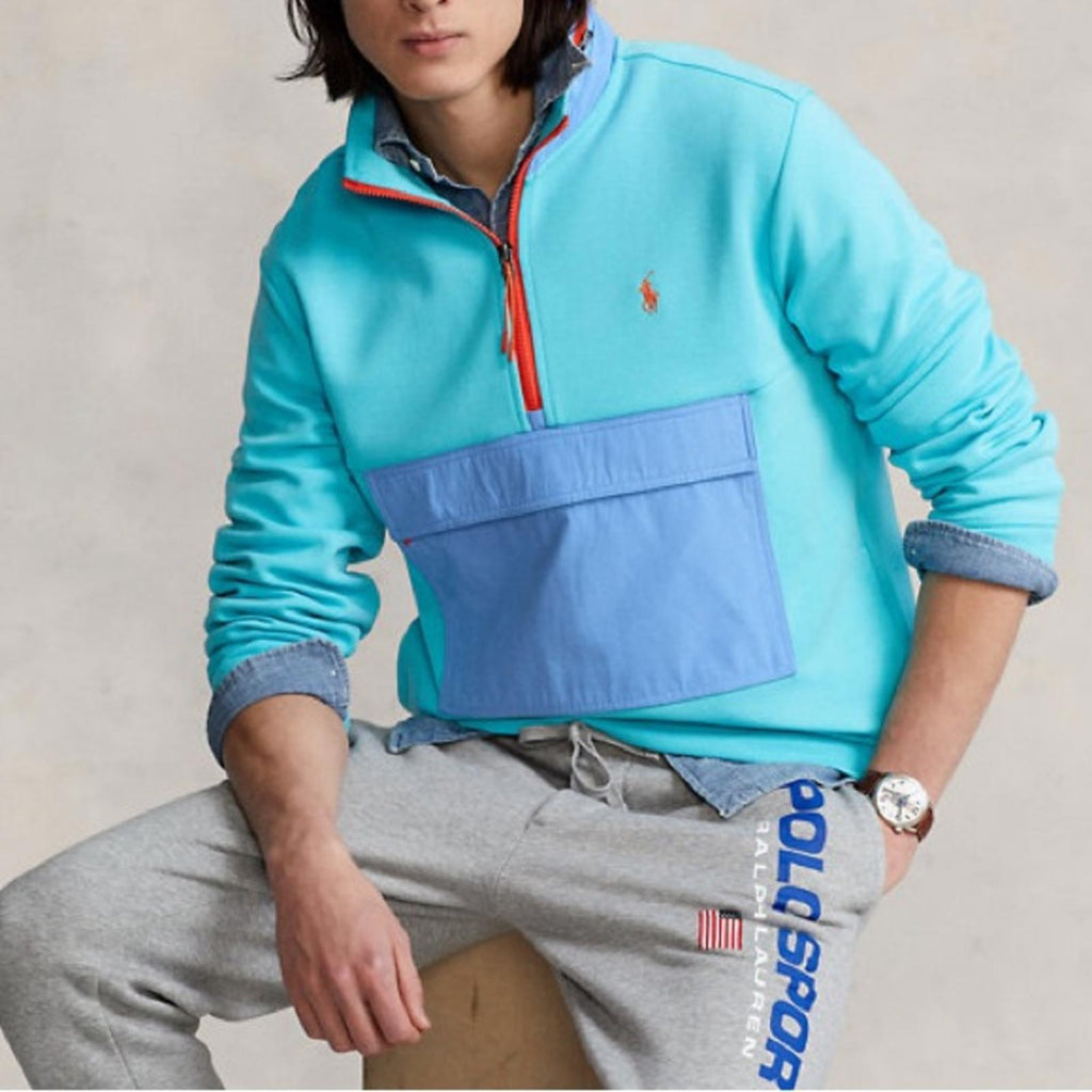 Polo Ralph Lauren Water-Repellent Hybrid Hoodie, Boys' Size L (14-16) New w/Tag