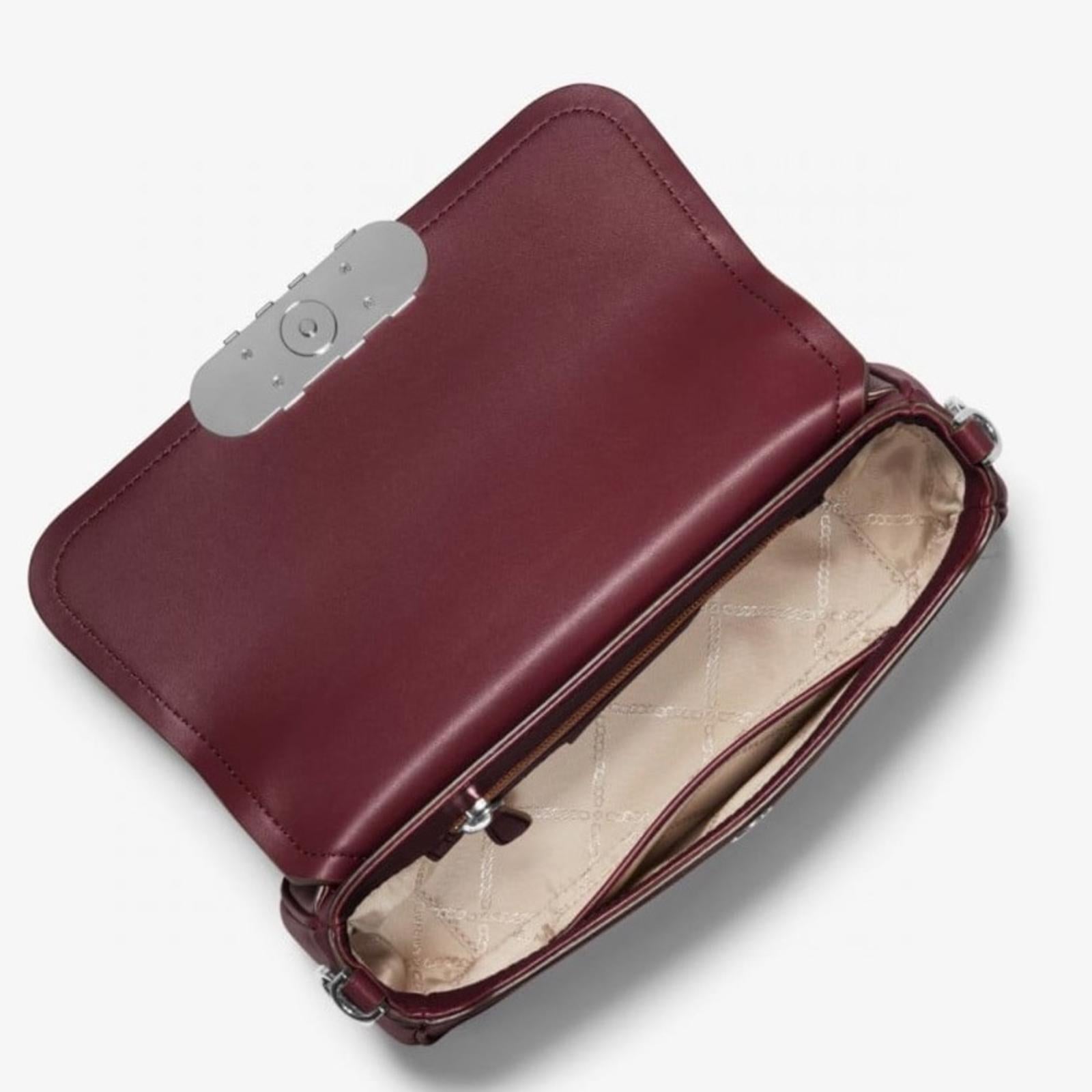 NWT Michael Kors Parker Medium Convertible Pouchette Shoulder Bag Retail $498