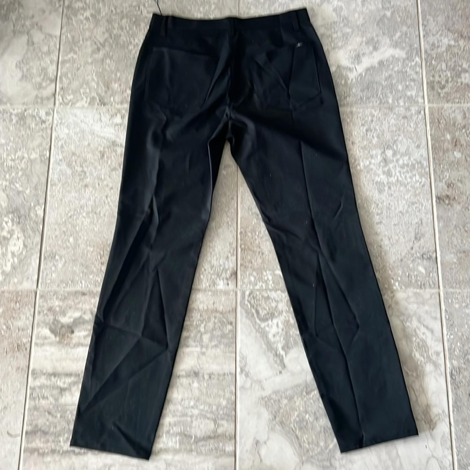 7 For All Mankind Ace Water Resistant Slim Fit Tech Pants in Black, Size 31 NWT
