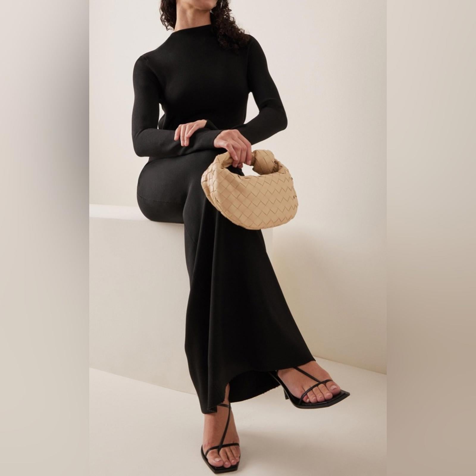 Galvan London x Revolve Athena Pearl Dress in Black, NWT, Size S