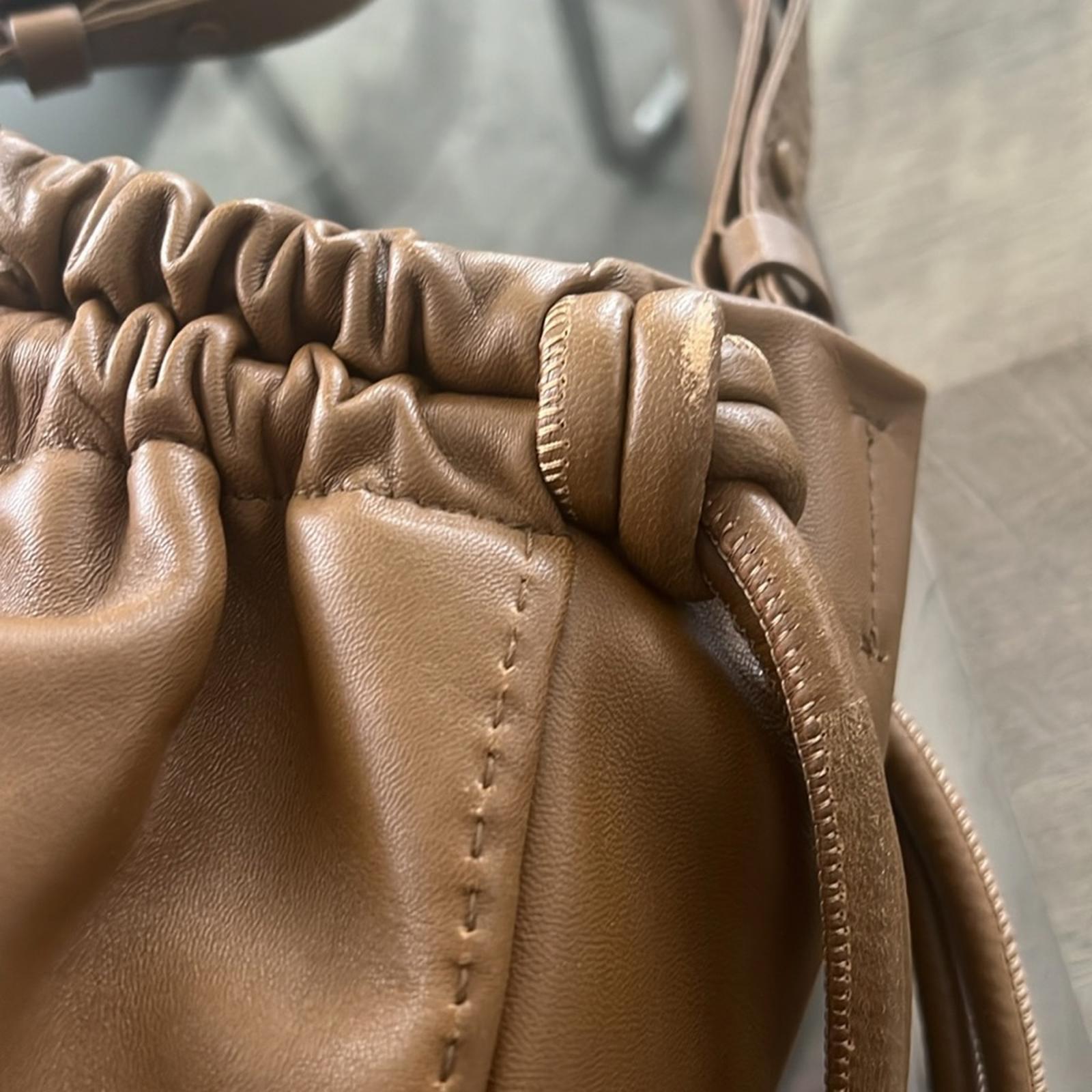 PROENZA SCHOULER Drawstring Pouch Crossbody Bag w/Tag +Dust Bag, EXCELLENT $1255