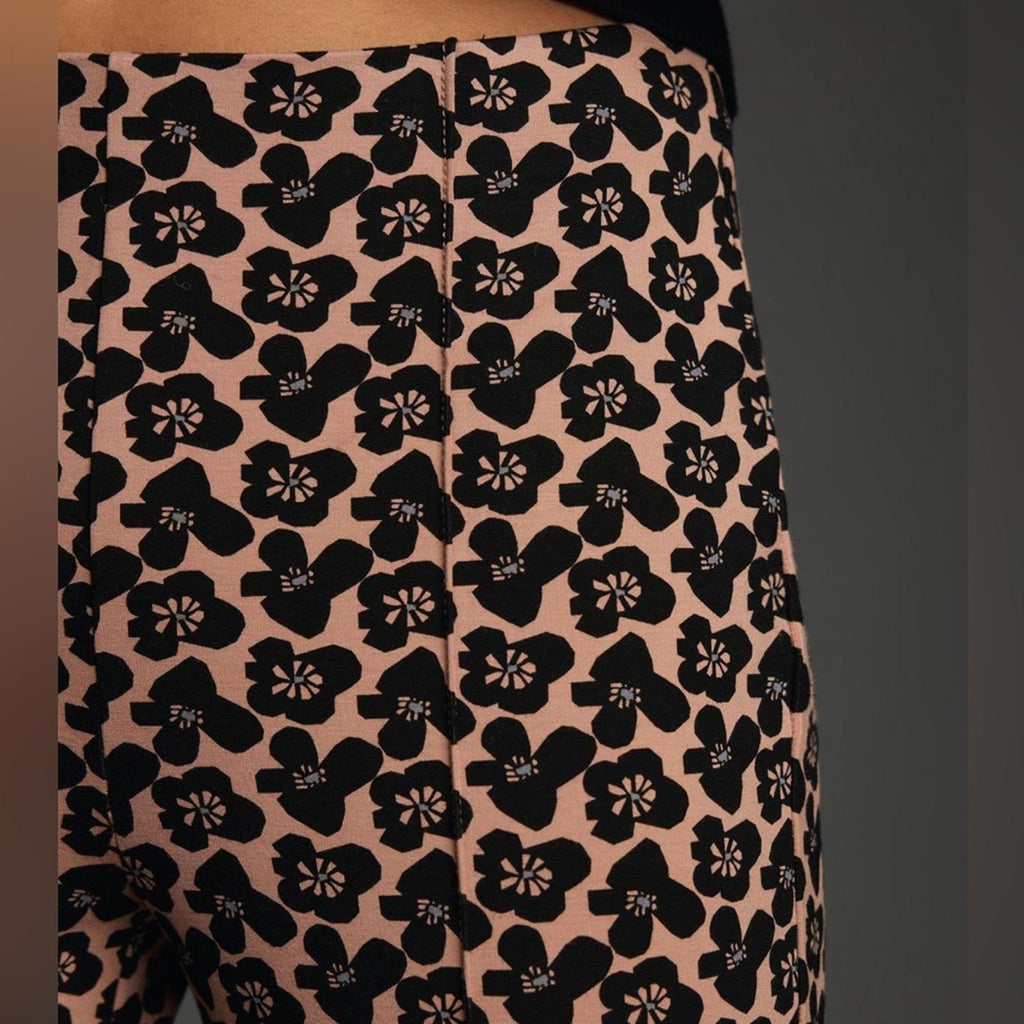 Anthropologie Maeve The Margot Kick-Flare Cropped Pants, Size S, NEW