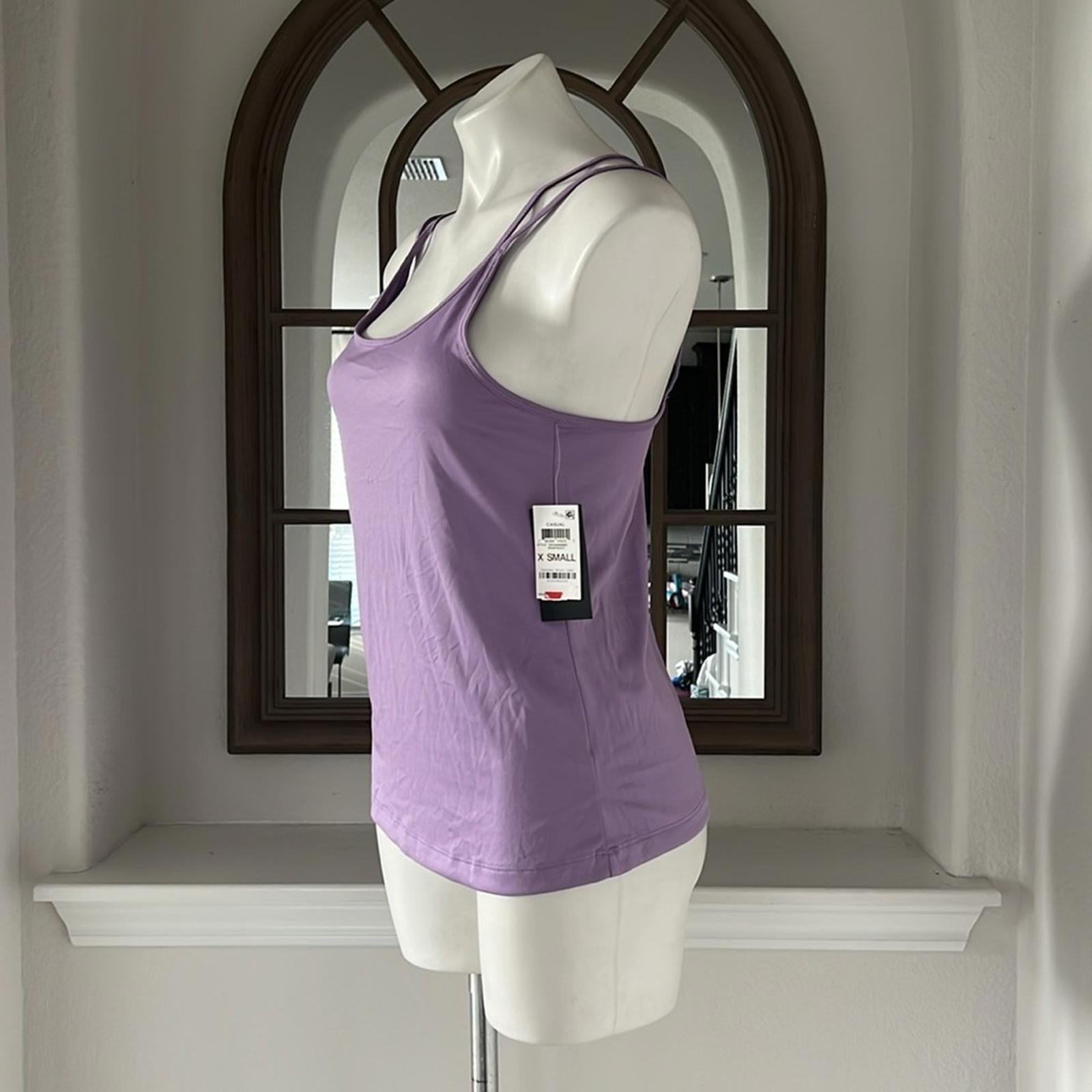 ID-Ideology Solid Strappy-Back Techy Knit Tank, Rhapsody, Size XX-Large NWT