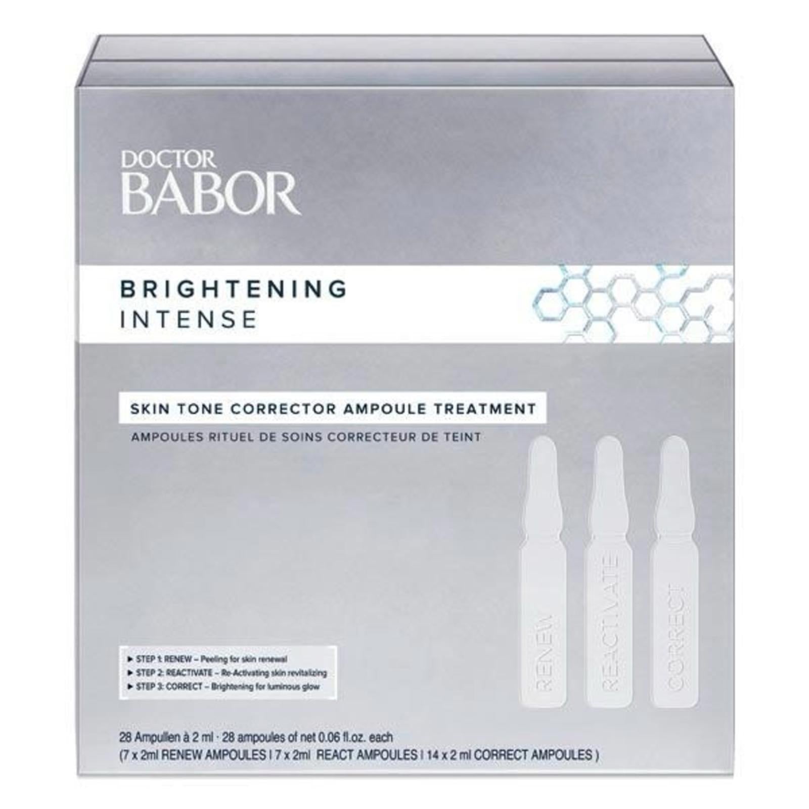 BABOR 28 Brightening Intense Skin Tone Corrector Ampoules Treatment NEW & SEALED