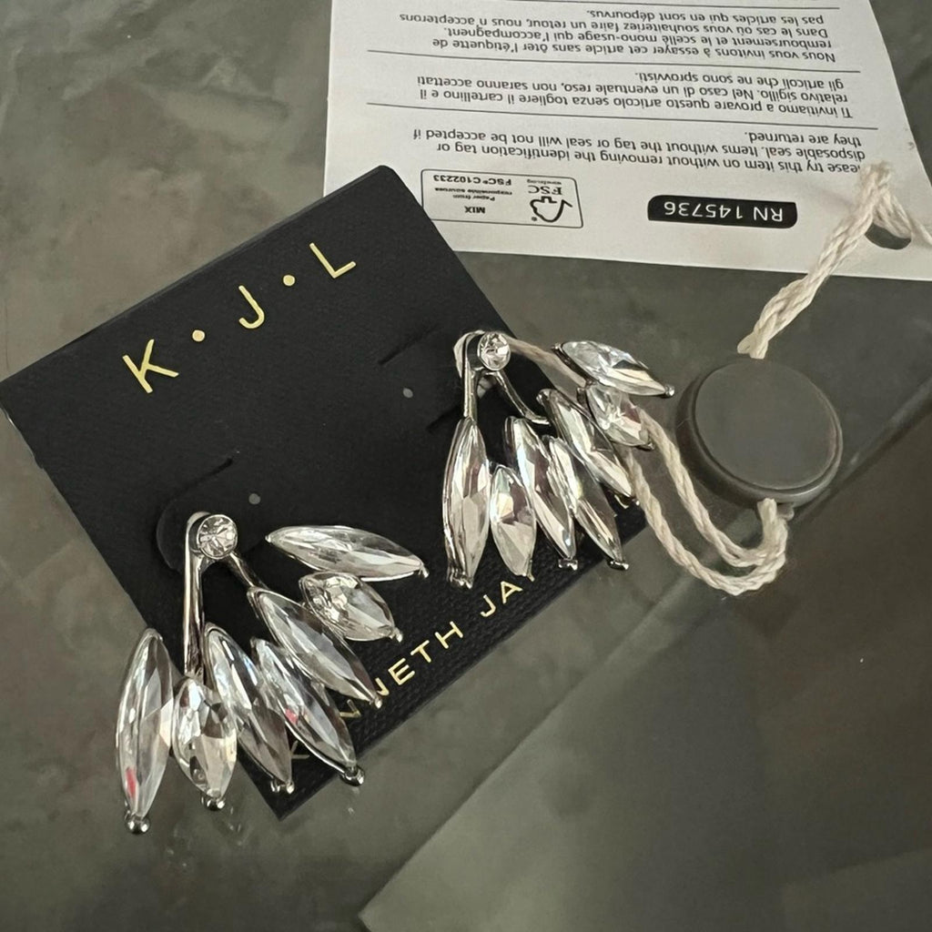 Kenneth Jay Lane Earrings New with Tag
