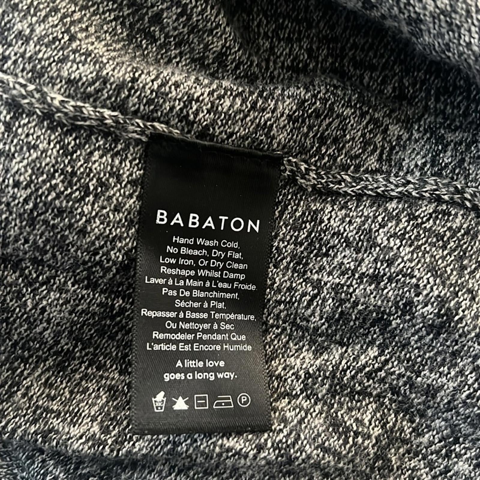 Aritzia Babaton Erin Sweater in Heather Grey Size S, EXCELLENT!