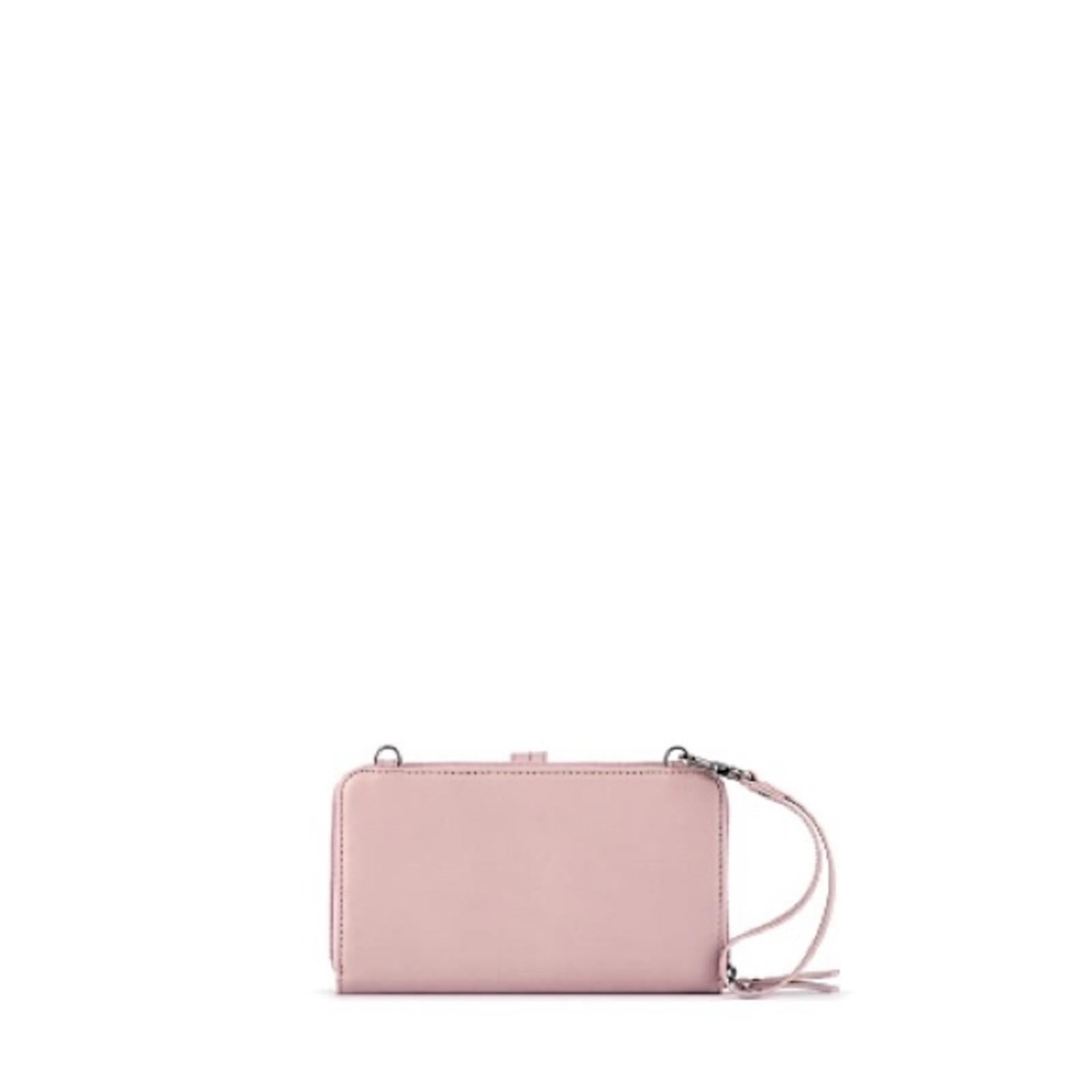 The Sak Iris Large Smartphone Crossbody Bag Rosewood/ Pink Leather, New w/Tag