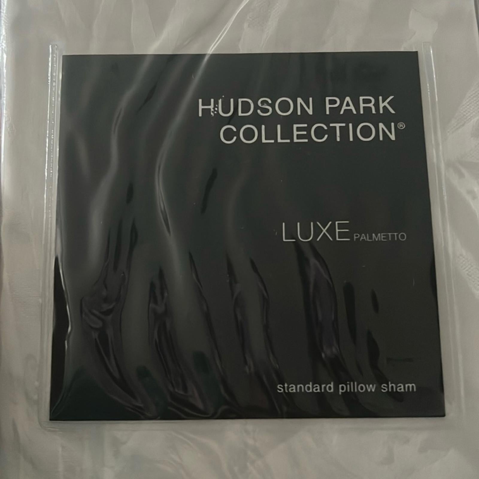 Hudson Park Collection Palmetto Cotton Silk Standard Sham, New in Box $195