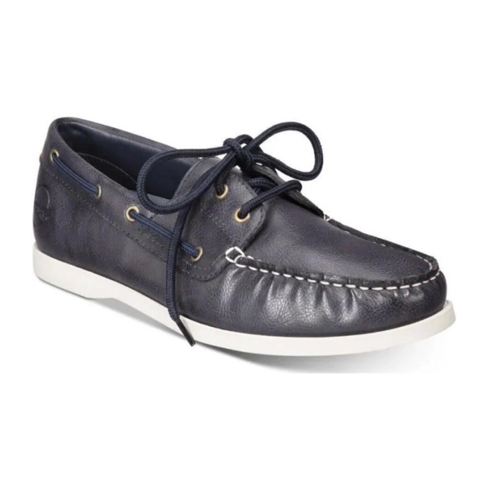 Weatherproof Vintage Men’s Benny Boat Shoes, Navy Size 11M New in Box Retail $75