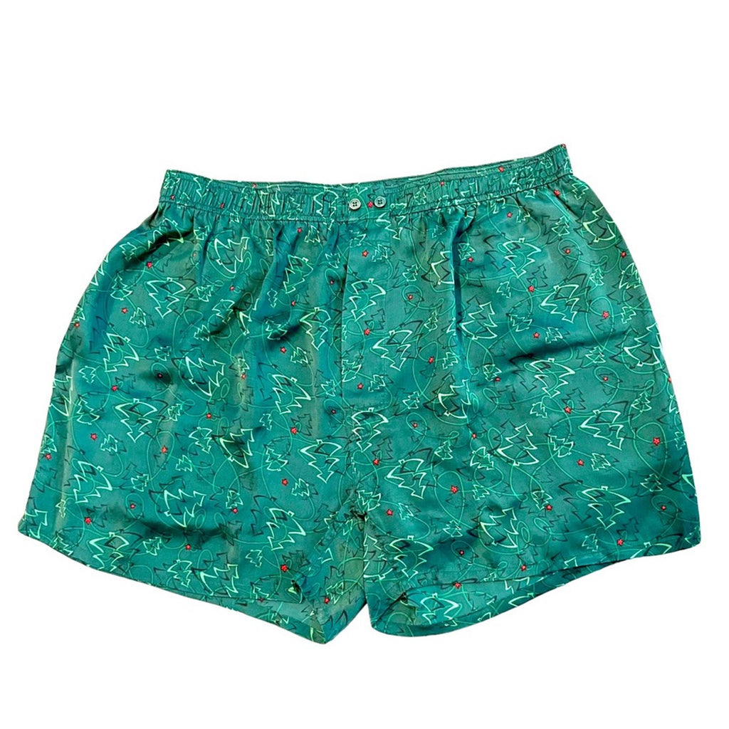 Nordstrom 100% Silk Shorts in Green Mult., Men’s Size XL NWOT