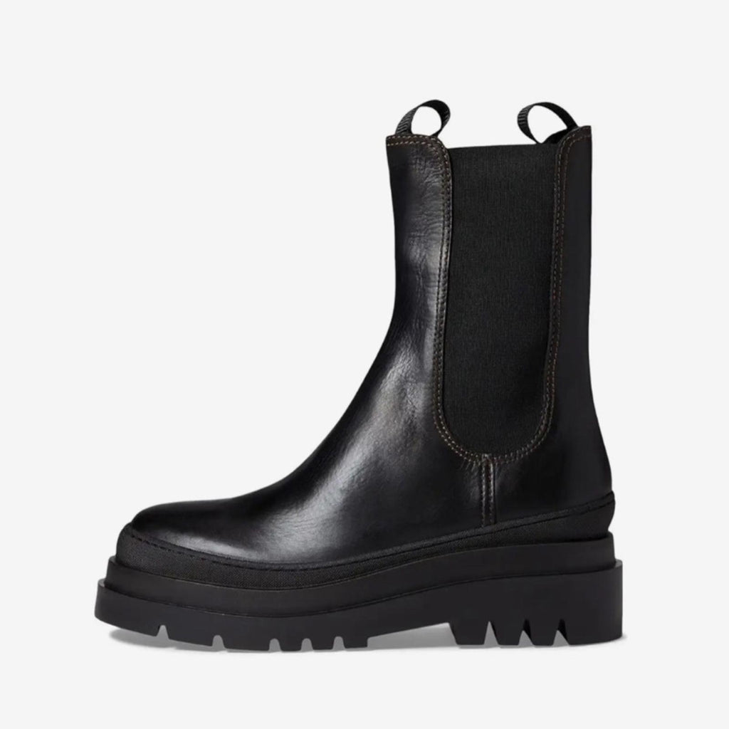 Loeffler Randall Carlota Pull On Chelsea Boots Boots, Black Size 9.5 New in Box