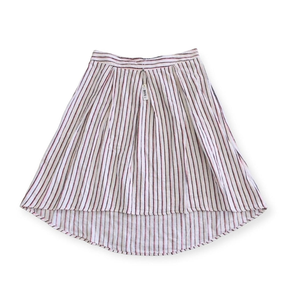 NEW Max Studio Linen-Blend Hi-Low Midi Skirt, Size XXL, New w/Tag