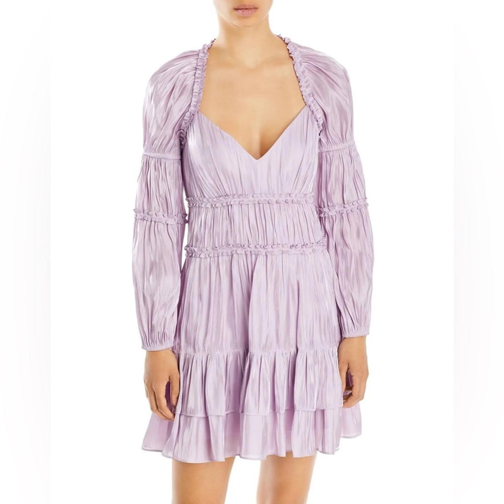 Cinq à Sept Tammy Dress in Pale Iris/Lavender, Size 12 New w/Tag