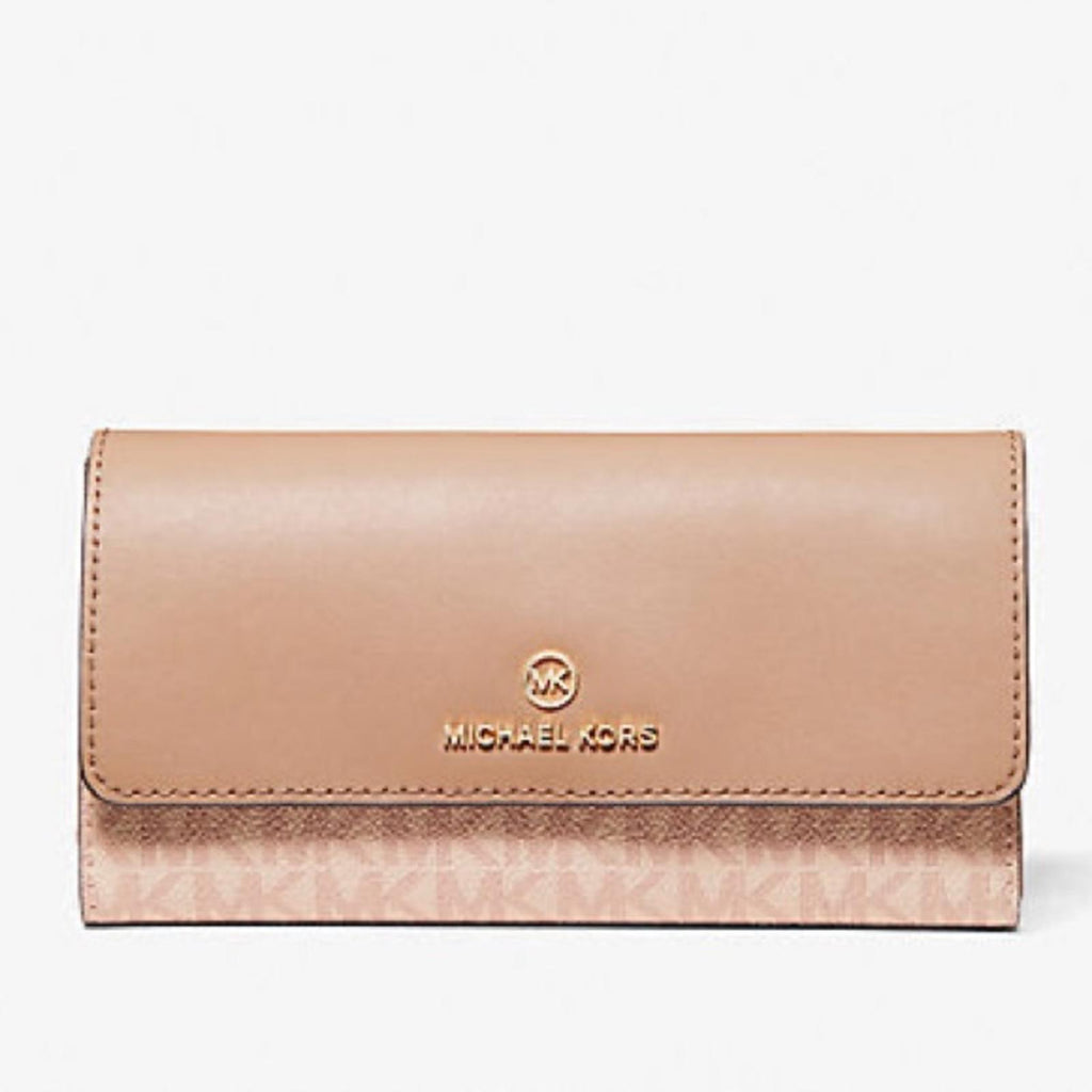Michael Kors Jet Set Charm Large Trifold Wallet, New w/Tag Retail $158