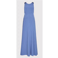 New DKNY Cross-Back Scuba Crepe Jewel Neck Evening Gown, Size 8 New w/Tag