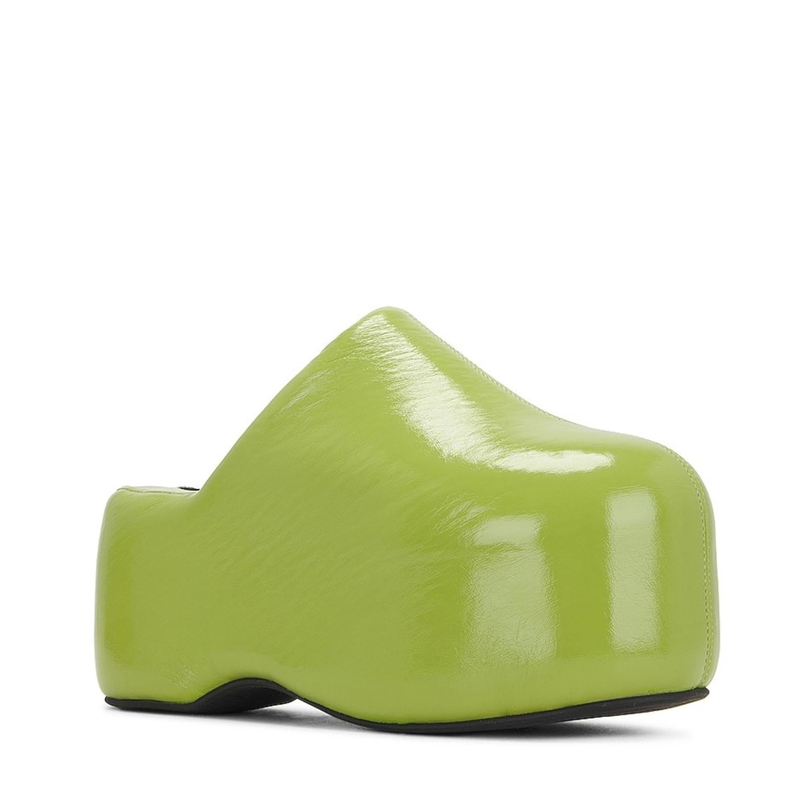 Simon Miller Platform Bubble Clog in Kiwi, REVOLVE Size EU 38 US 8 New w/o Box