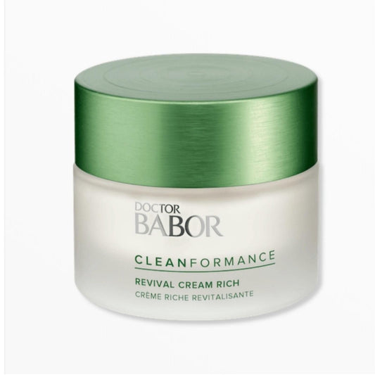 NWT Doctor Babor Clean Performance Revival Cream Rich, Probiotic Face Cream 50ml