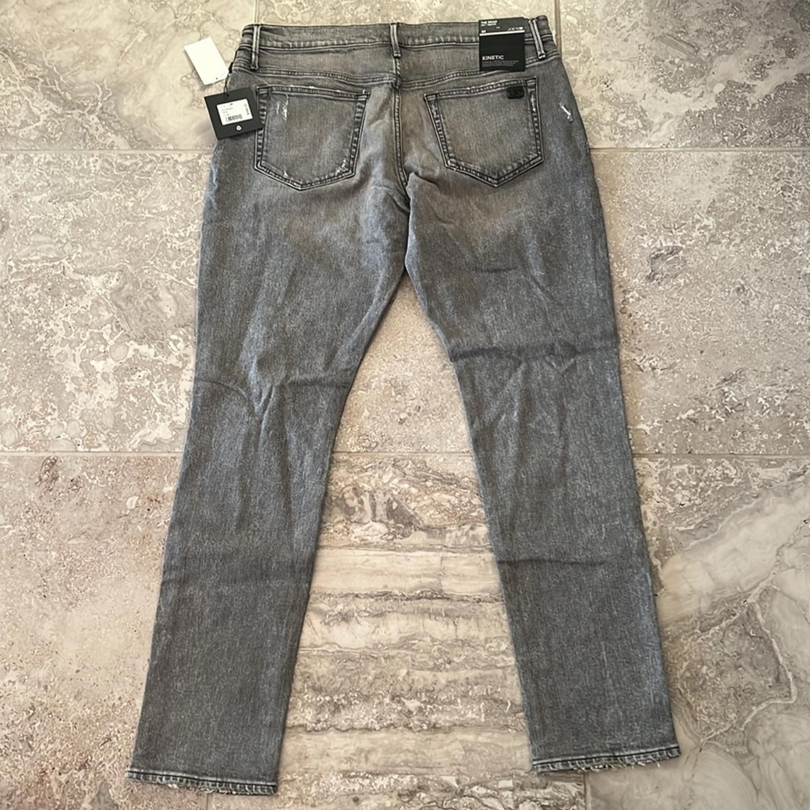 Joe's Men’s The Dean Gray Slim Fit Denim Jeans Size 34 Waist, New w/Tag $198