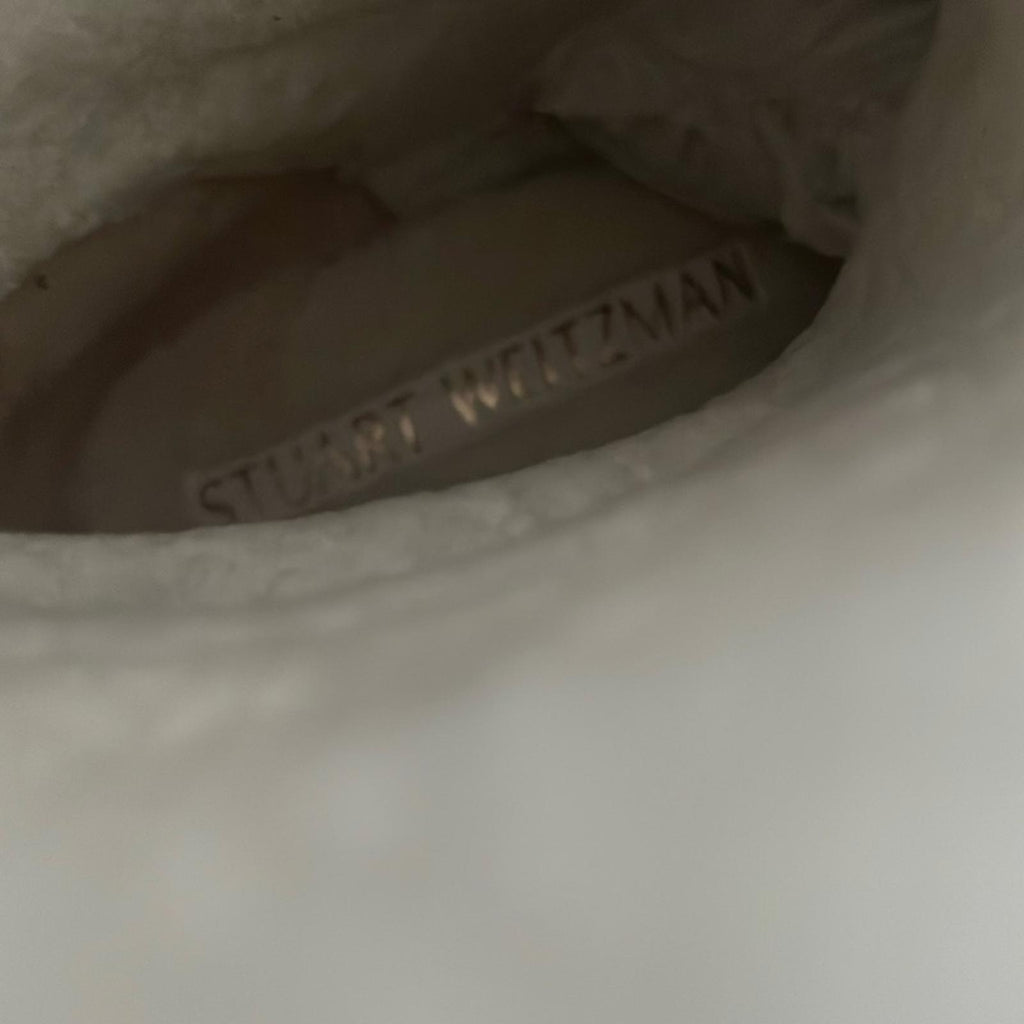 Stuart Weitzman Bedford Suede Shearling Winter Booties, Size 41/10.5 New in Box