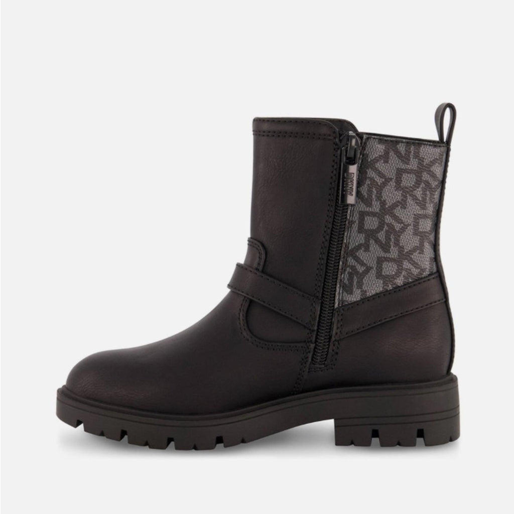 NEW DKNY Big Girls Riding Boots, Black Size 5 New in Box