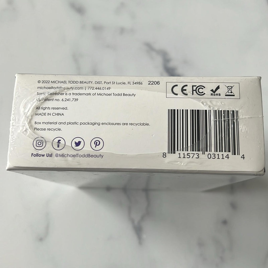Michael Todd Beauty Limited Edition Sonic Refresher Microdermabrasion System NEW
