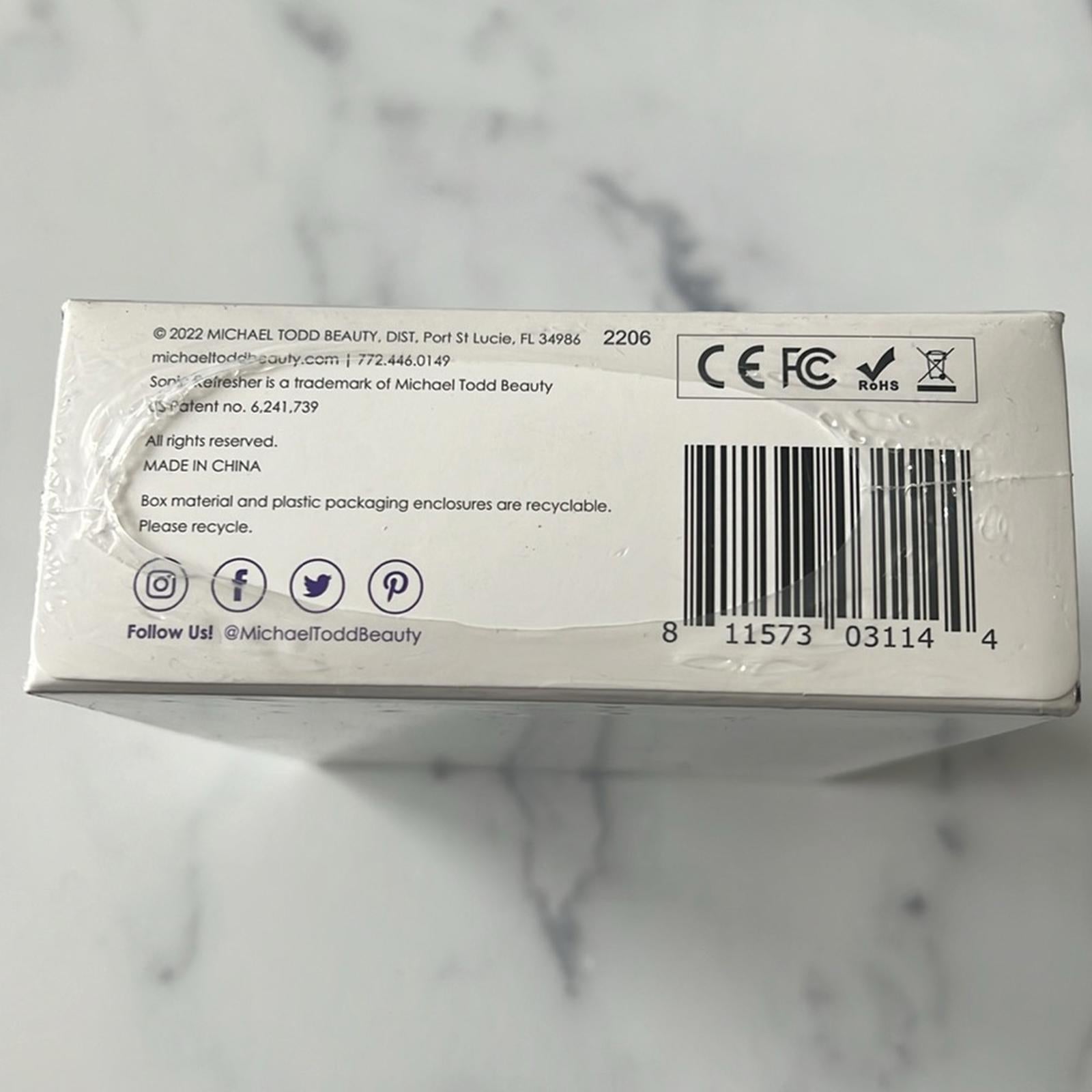 Michael Todd Beauty Limited Edition Sonic Refresher Microdermabrasion System NEW