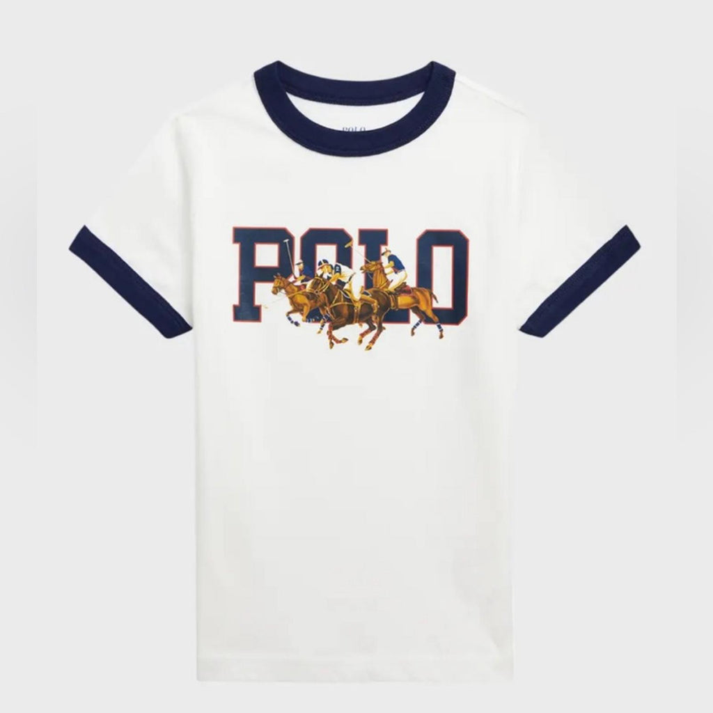 Polo Ralph Lauren Boys Logo Cotton T-Shirt, New with Tag