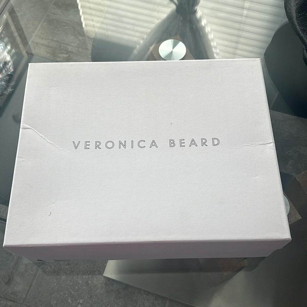 Veronica Beard Dali Suede Platform Ankle Boots, Black Size 8 New in Box $550