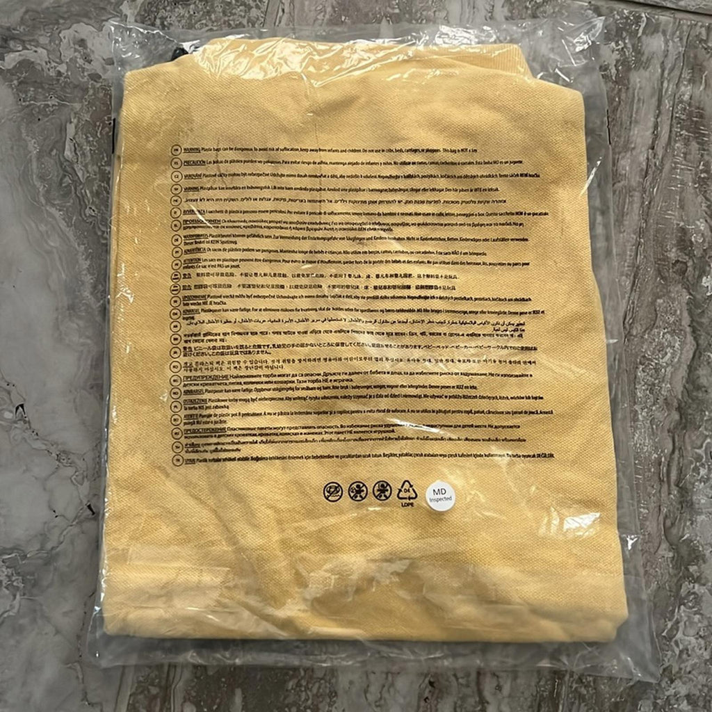 Polo Ralph Lauren Mesh Polo Shirt, Custom Slim Fit in Yellow Size S New w/Tag