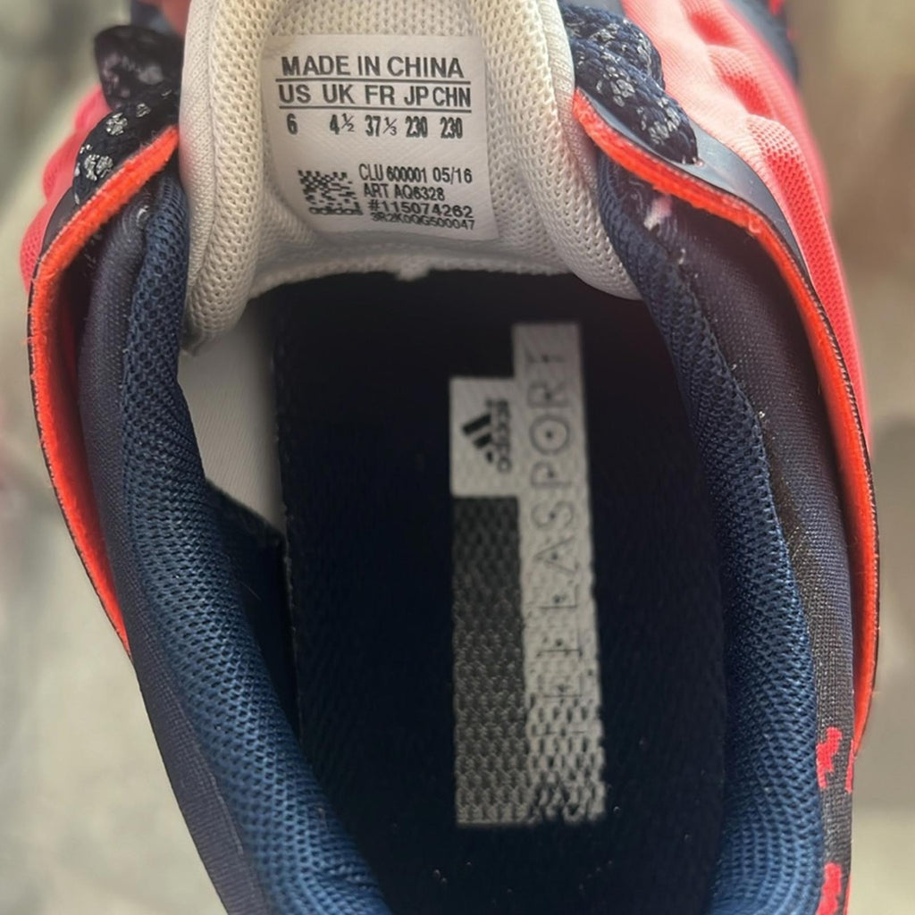 Adidas Stellasport Yvori Navy Sneakers, Size 6 EXCELLENT!