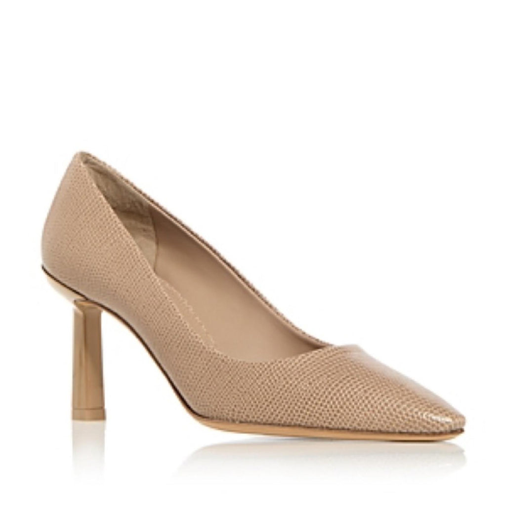 Salvatore Ferragamo Justina Pointed Toe Pumps in Beige, Size 11, NEW in Box