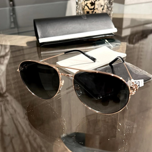 Givenchy Womens Rose Gold Sunglasses One Size, New w/Case