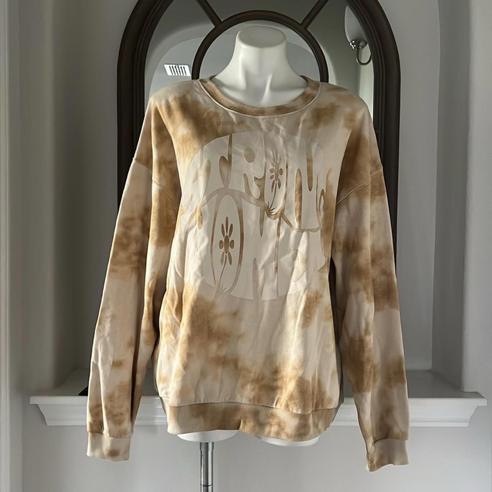 Isaac Morris “Strong Women” Fleece Lined Tie Dye Sweatshirt, Size XL NEW