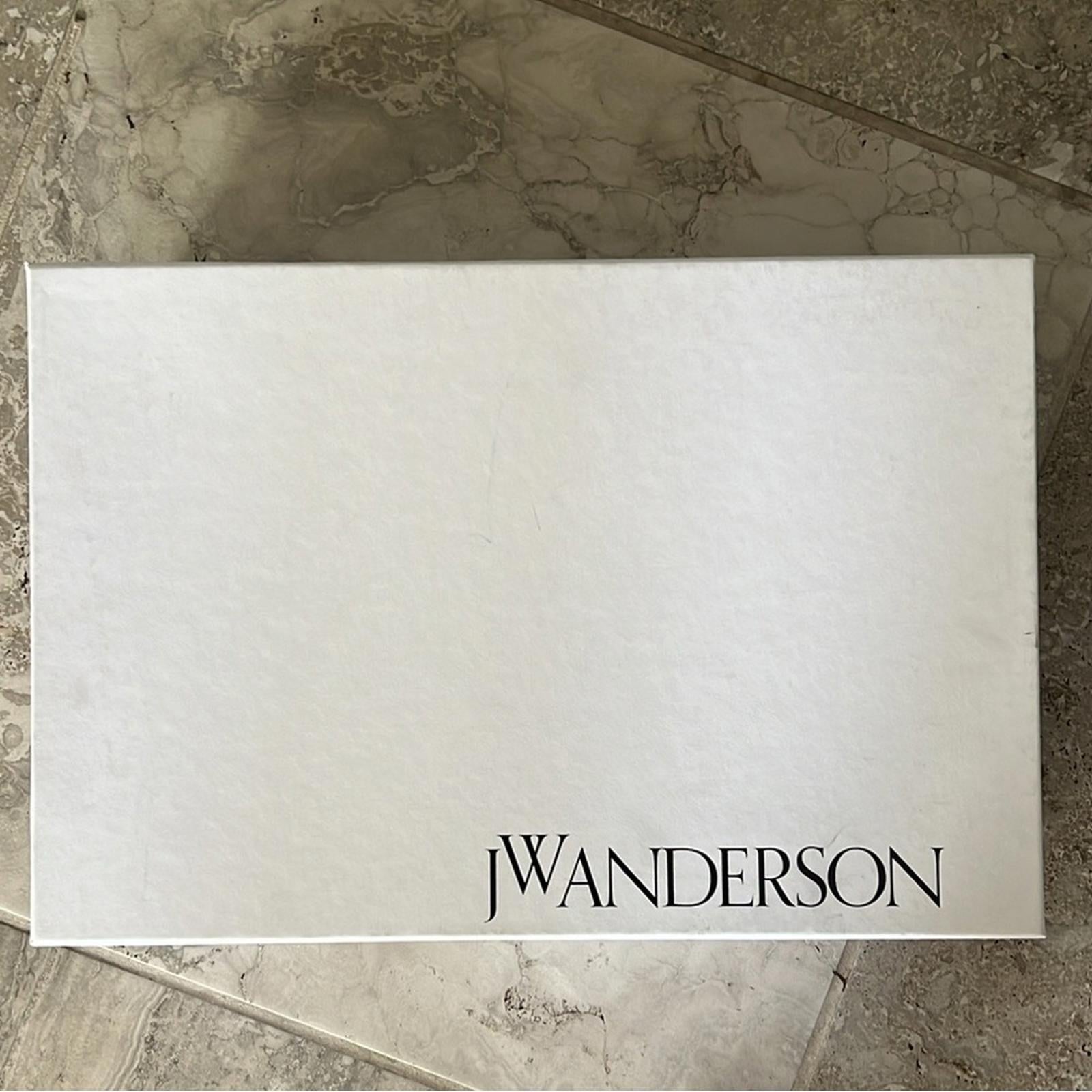 JW Anderson Color-Blocked Canvas LaceUp Bubble Sneakers, Size 42 New in Box