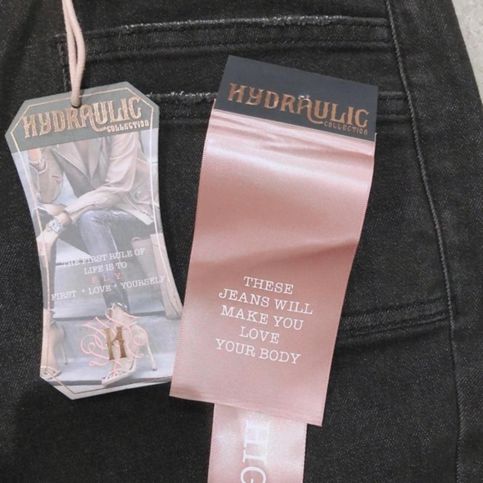 Hydraulic Murray High-Rise Skinny Leg Jeans in Black, Size 16 New w/Tag