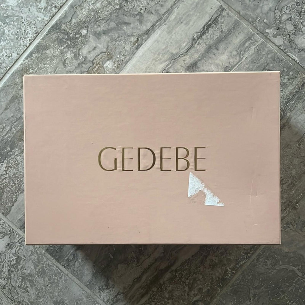 Gedebe Women's Cassis Embellished Slide Sandals, Size 38 New in Box $725